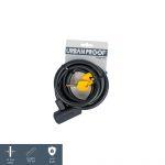 Spiraalslot Urban Proof Ø12mm x 150cm - zwart - thumbnail