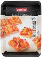 Zenker vruchtentaartvorm rechthoek black metallic 42x29x4cm - thumbnail
