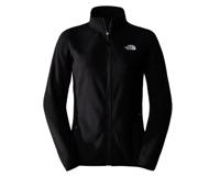 The North Face 100 Glacier Full Zip Dames Fleece TNF Black S - thumbnail