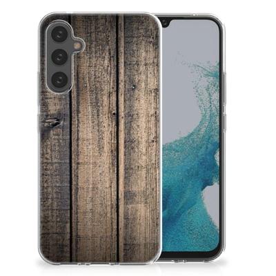 Samsung Galaxy A34 | Bumper Hoesje | Steigerhout