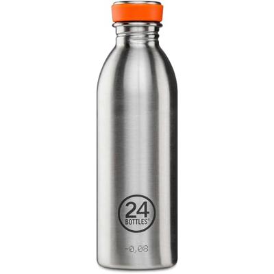 24bottles Urban Fiets Bidon - Zilver