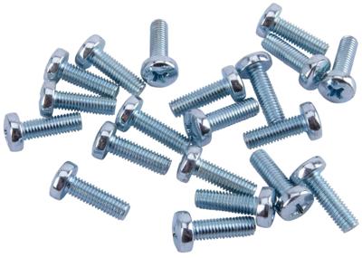 Dresselhaus draadschroef threaded 5x16mm 20pcs. pan head/cross recess