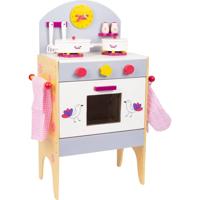 Houten keukentje met 8 delig accessoire set - thumbnail