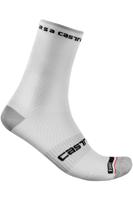 Castelli Rosso corsa 15 fietssokken wit heren S-M - thumbnail