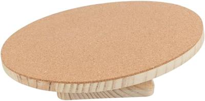 Trixie loopschijf degoes / grote hamsters hout / kurk Trixie loopschijf degoes / grote hamsters hout / kurk