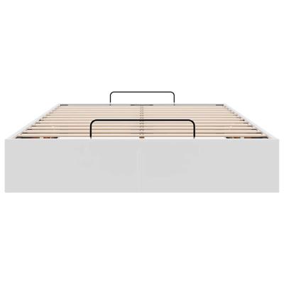 Bedframe zonder matras 120x200 cm kunstleer wit