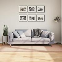 VidaXL Vloerkleed huarte laagpolig zacht wasbaar 100x200 cm roze - thumbnail