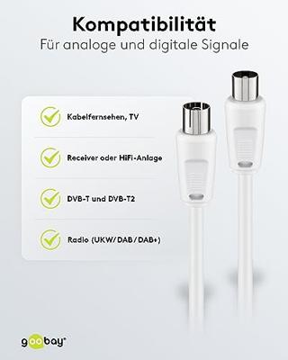 goobay Coax kabel