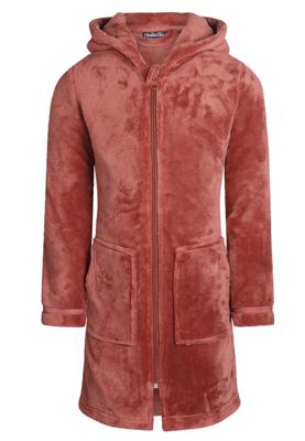 Charlie Choe badjas kind met rits - koperkleur-164/176 Charlie Choe badjas kind met rits - koperkleur-164/176