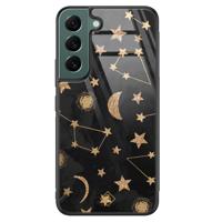 Samsung Galaxy S22 Plus glazen hardcase - Counting the stars - thumbnail