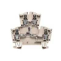 Weidmüller 1023500000 Componentenserieklem Schroeven Donkerbeige 25 stuk(s) - thumbnail