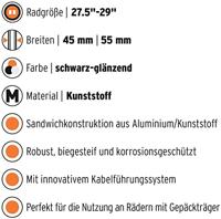 SKS Achterspatbord 28" bluemels cable - thumbnail