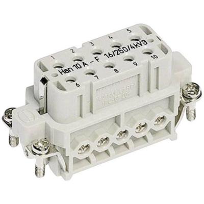 HARTING 09200102812 Businzetstuk Han® A 10 + PE Schroeven 1 stuk(s) Piece HARTING 09200102812 Businzetstuk Han® A 10 + PE Schroeven 1 stuk(s) Piece