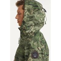 Napapijri Anorak Rainforest met all over print groen - thumbnail