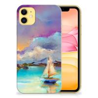 Smartphone hoesje Apple iPhone 11 Boat - thumbnail
