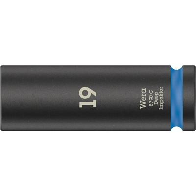 Wera 8790 C Impaktor Deep doppen met 1/2"-aandrijving, 19 x 83 mm - 05004836001