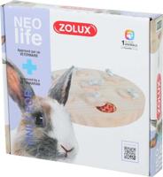 ZOLUX NEOLIFE TREAT TRAY KONIJN HOUT 23X23 CM - thumbnail