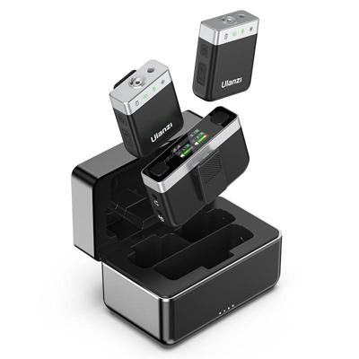 Ulanzi AM18 U-Mic draadloze microfoonset met 2 zenders en 8 GB opslag