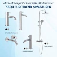 Saqu Eurotrend 225 regendoucheset met 4 straalsoorten Ø23cm chroom - thumbnail