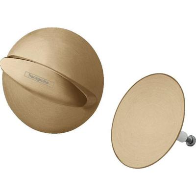 Hansgrohe Flexaplus afbouwdeel E afvoer- en overloopgarnituur, Brushed Bronze