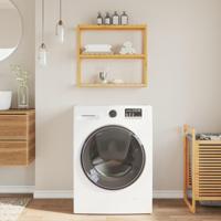 VidaXL Badkamerrek 3-laags wandmontage 60x15x54 cm bamboe - thumbnail