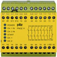 PILZ PNOZ 11 230-240VAC 24VDC 7n/o 1n/c Veiligheidsschakelapparaat 7x NO, 1x NC (b x h x d) 90 x 87 x 121 mm 1 stuk(s) - thumbnail