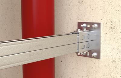 Fischer PSF 41D Zadelflens Staal 533741 5 stuk(s)