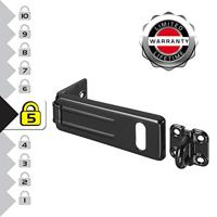 Masterlock Overval, 115mm, beugel O13mm - 704EURDBLK 704EURDBLK - thumbnail