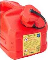 Eda Benzine Met Tuit 5 L Jerrycan Rood 5 L - thumbnail
