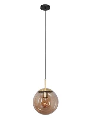 Steinhauer Gouden glazen hanglampBolique Ø 30cm - 3498ME