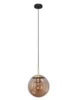 Steinhauer Gouden glazen hanglampBolique Ø 30cm - 3498ME - thumbnail