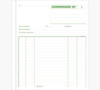 Exacompta bestellingen, ft 21 x 18 cm, dupli, franstalig - thumbnail