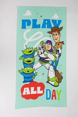 Toys Story play all day strandlaken 70 x 140 cm polyester Toys Story play all day strandlaken 70 x 140 cm polyester