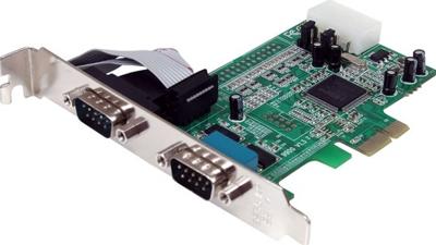 .com 2-poort Native PCI Express RS232 Seriële Kaart met 16550 UART - Seriële adapter - PCIe low profile - RS-232 x 2 .com 2-poort Native PCI Express RS232 Seriële Kaart met 16550 UART - Seriële adapter - PCIe low profile - RS-232 x 2