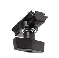 Deko Light 710056 D Line Montageadapter für Zusatzkomponenten max. 10kg 230V-railsysteemcomponenten Stroomrail 3-fasig Zwart - thumbnail