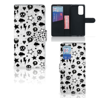 Telefoonhoesje met Naam OnePlus 9 Pro Silver Punk - thumbnail