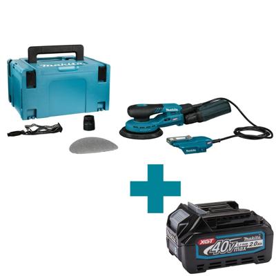 Makita BO004CGZJNL Accu excenter schuurmachine 150mm XGT 40 V Max Basic Body in Mbox