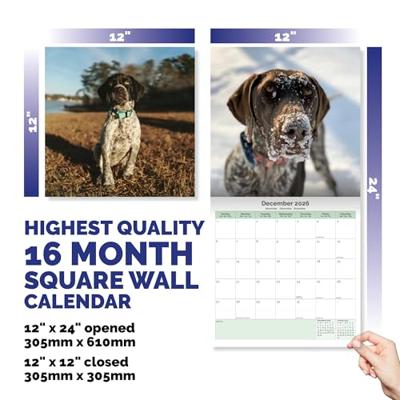 Duitse Staande Kalender 2026 Duitse Staande Kalender 2026