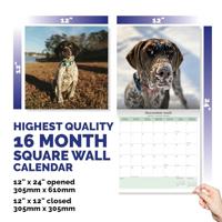 Duitse Staande Kalender 2026 - thumbnail