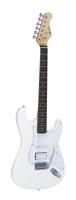 DIMAVERY ST-312 E-Guitar, white - thumbnail