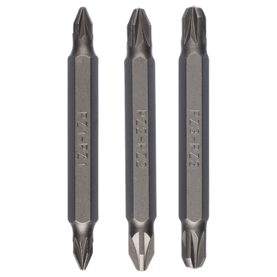 Bosch Accessoires 3-delige dubbelbitset (PZ, PZ) - 2609255962