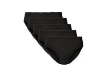 esmara 5 Dames onderbroeken (Zwart, S (36/38)) - thumbnail