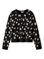 Name it winter sweater meisjes - zwart - regular fit, gebreid - NkfOline - thumbnail