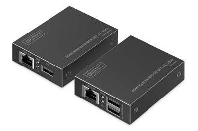 Digitus DS-55357 HDMI-extender HDMI, HDMI-ingang, USB, USB-A, USB-A 1.1, RJ45 Via netwerkkabel RJ45 40 m