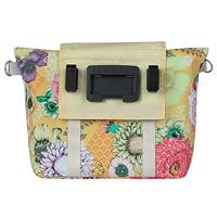 Basil bloom field fietshandtas - duurzaam, compact, geel - thumbnail