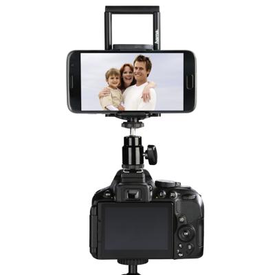 Hama Smartphone-/tablethouder Voor Flitsschoen En ¼ Op DSLR Met Wifi