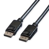 ROLINE DisplayPort kabel, DP-DP, v1.2, M - M, TPE, zwart, 5 m - thumbnail