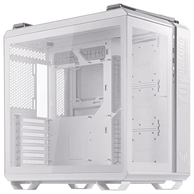 ASUS tuf gaming gt502 midi tower behuizing (wit | 2x usb-a | 1x usb-c | tempered glass)