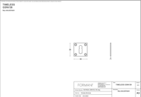 Formani | Sleutelplaatje | GSNV38 | 38mm | glans nikkel - thumbnail