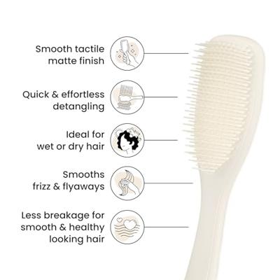 Tangle Teezer Ultimate Detangler Matte Porcelain Cream 1St